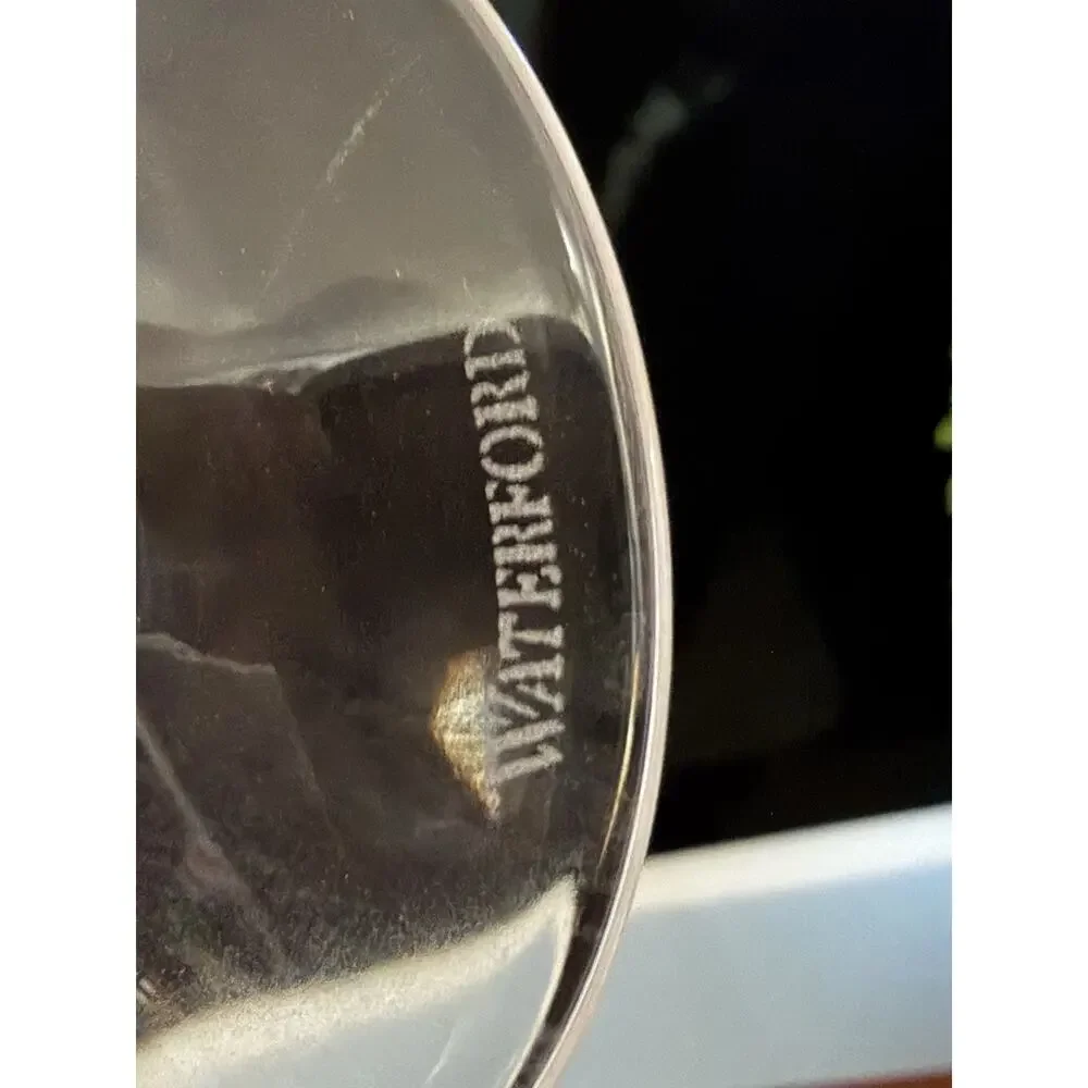Vintage Waterford Lismore Diamond Lead Crystal White Wine Glass